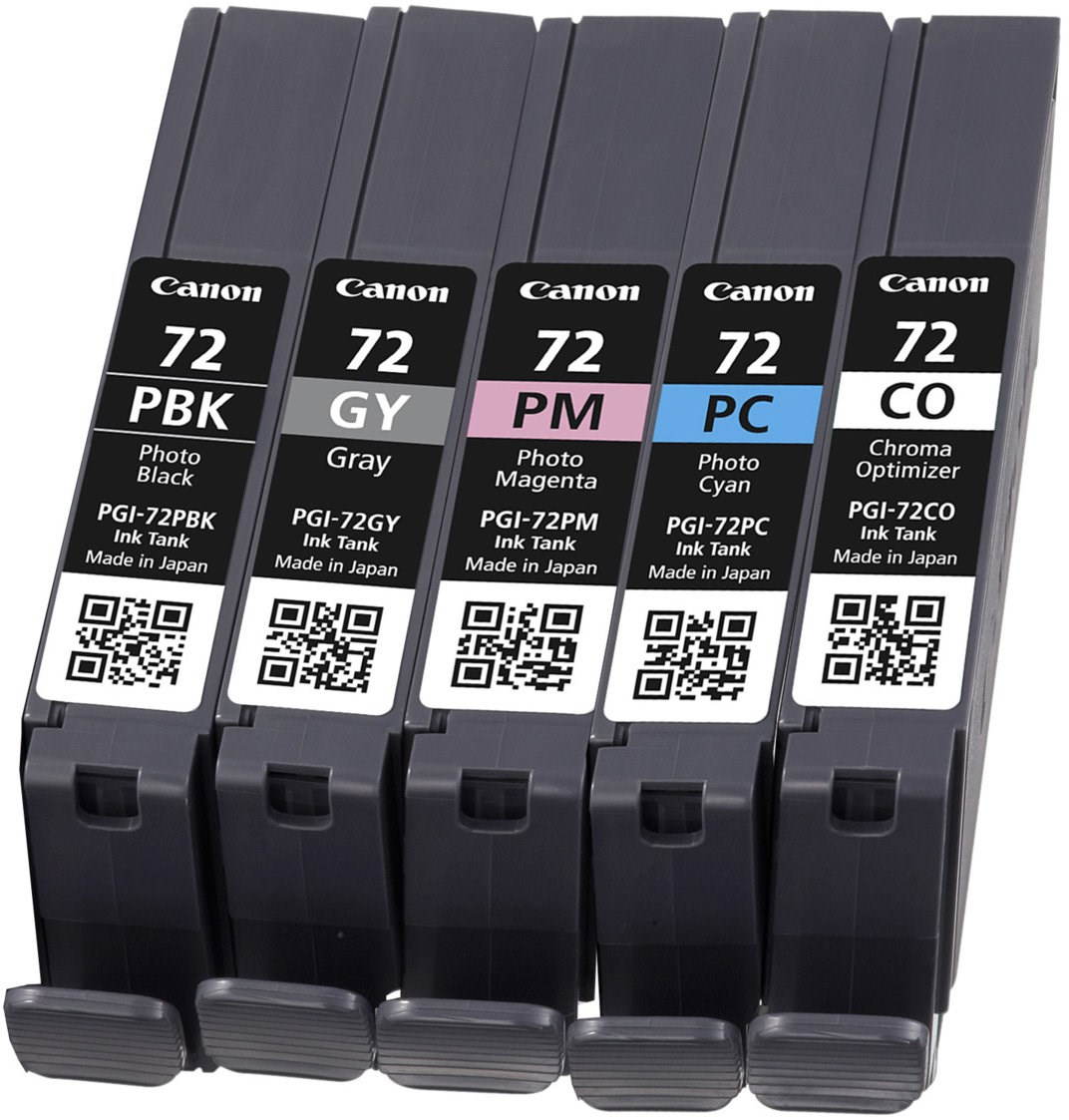 Canon PGI-72 PBK / GY / PM / PC / CO Multipack Cartridge