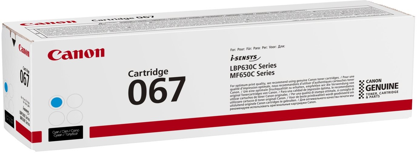 Canon Cartridge 067 azúrový Toner