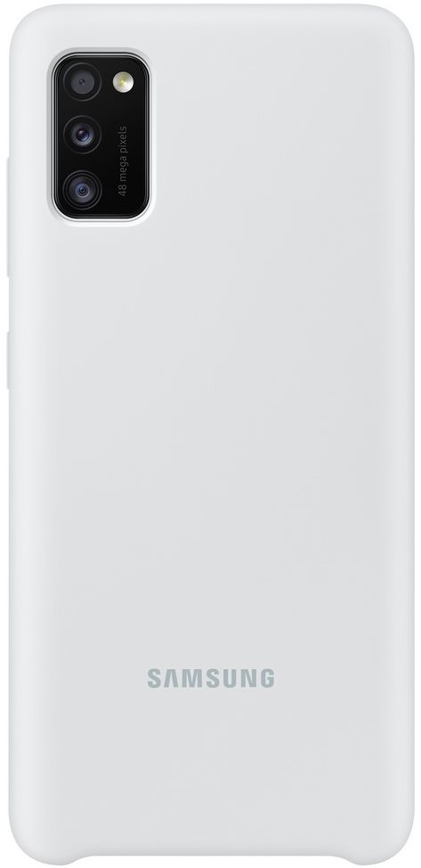 Samsung EF-PA415TW Silicone Cover Galaxy A41, White Phone Cover