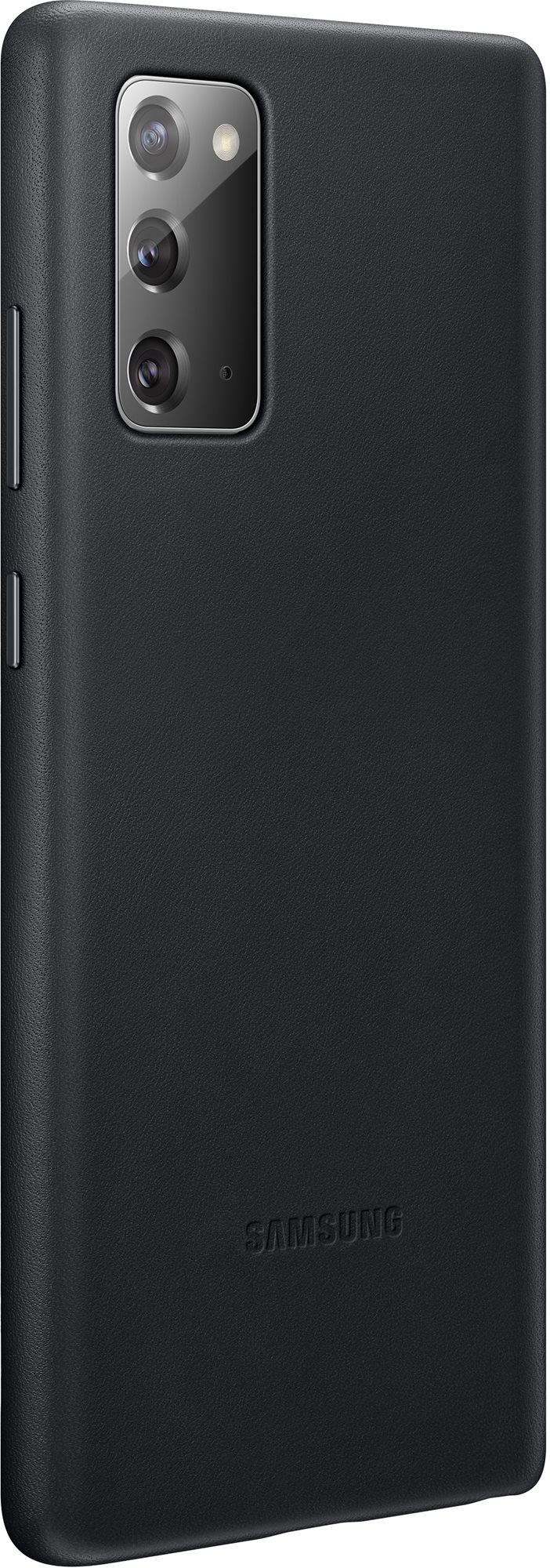 Samsung Leather Back Cover for Galaxy Note20 Black Phone Cover