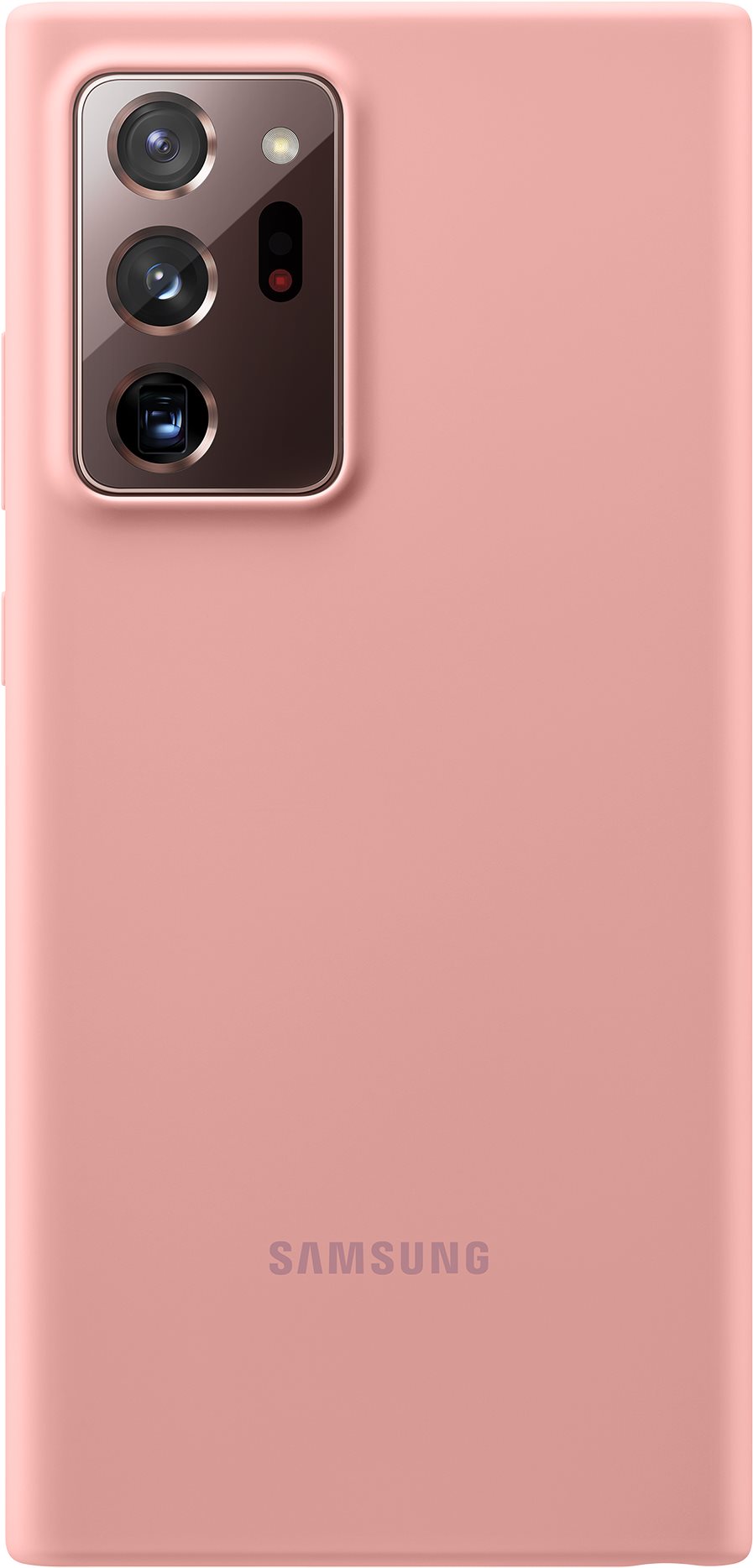 Samsung Silicone Back Case for Galaxy Note20 Ultra 5G Brown Phone...