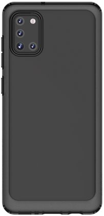 Samsung Semi-transparent Back Cover for Galaxy A31 Black Phone Cover