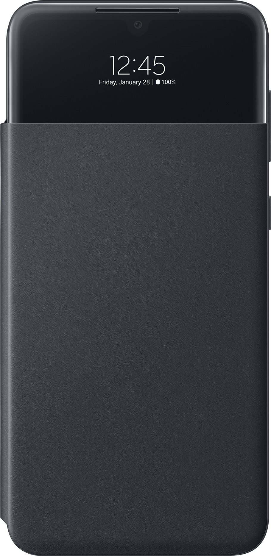 Samsung Galaxy A33 5G Flip Case S View - schwarz Handyhülle