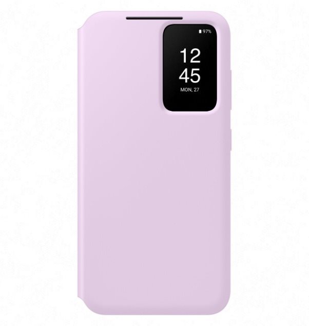 Samsung Galaxy S23 Flip Case Smart View Lavender Handyhülle