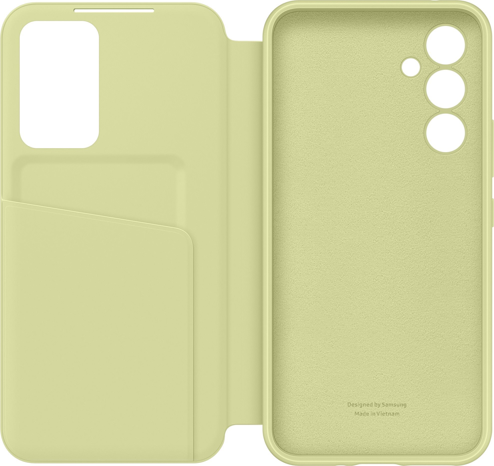 Samsung Flip Case Smart View Galaxy A54 Lime Handyhülle