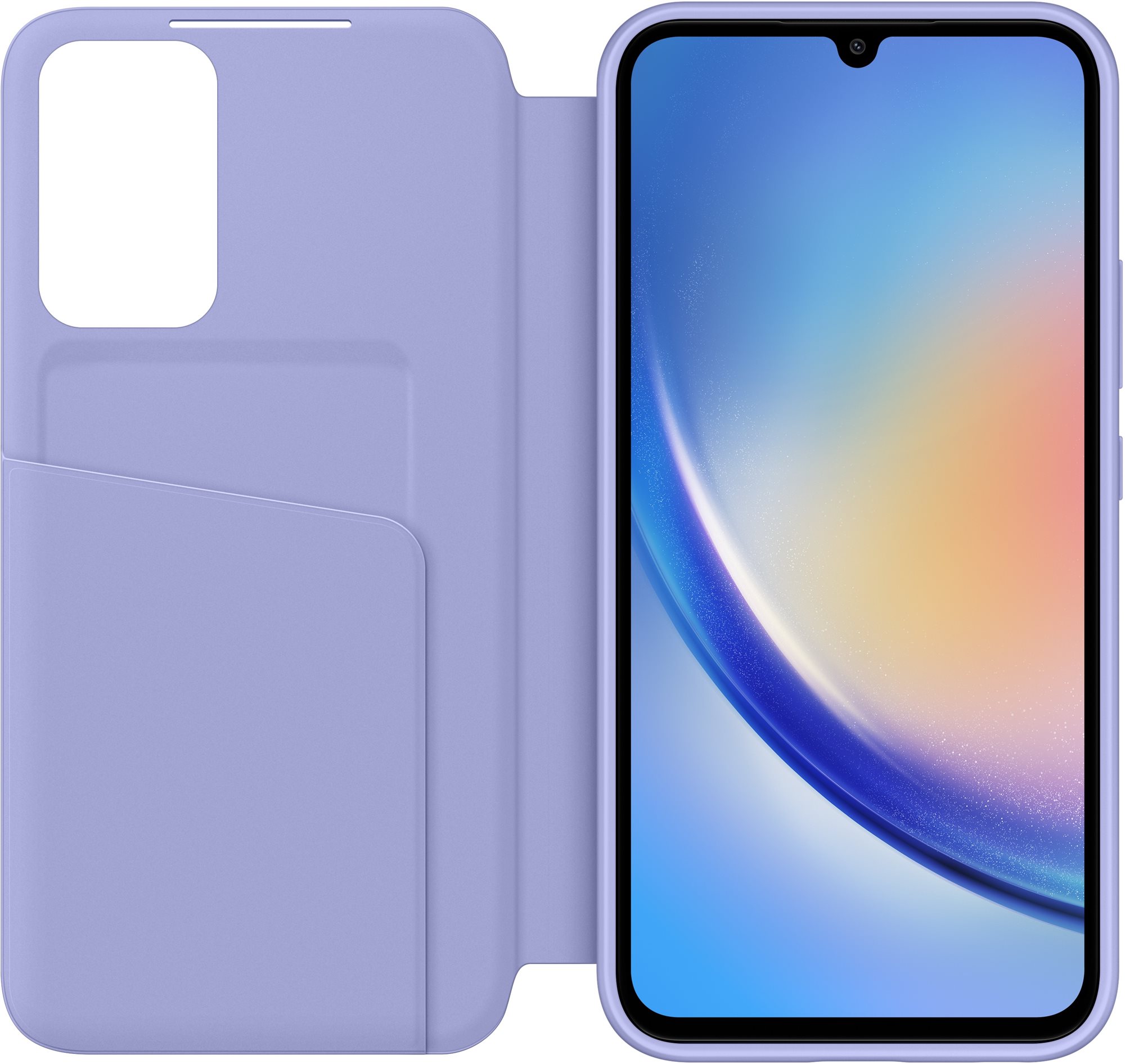 Samsung Smart View Galaxy A34 Blueberry flip tok Mobiltelefon tok