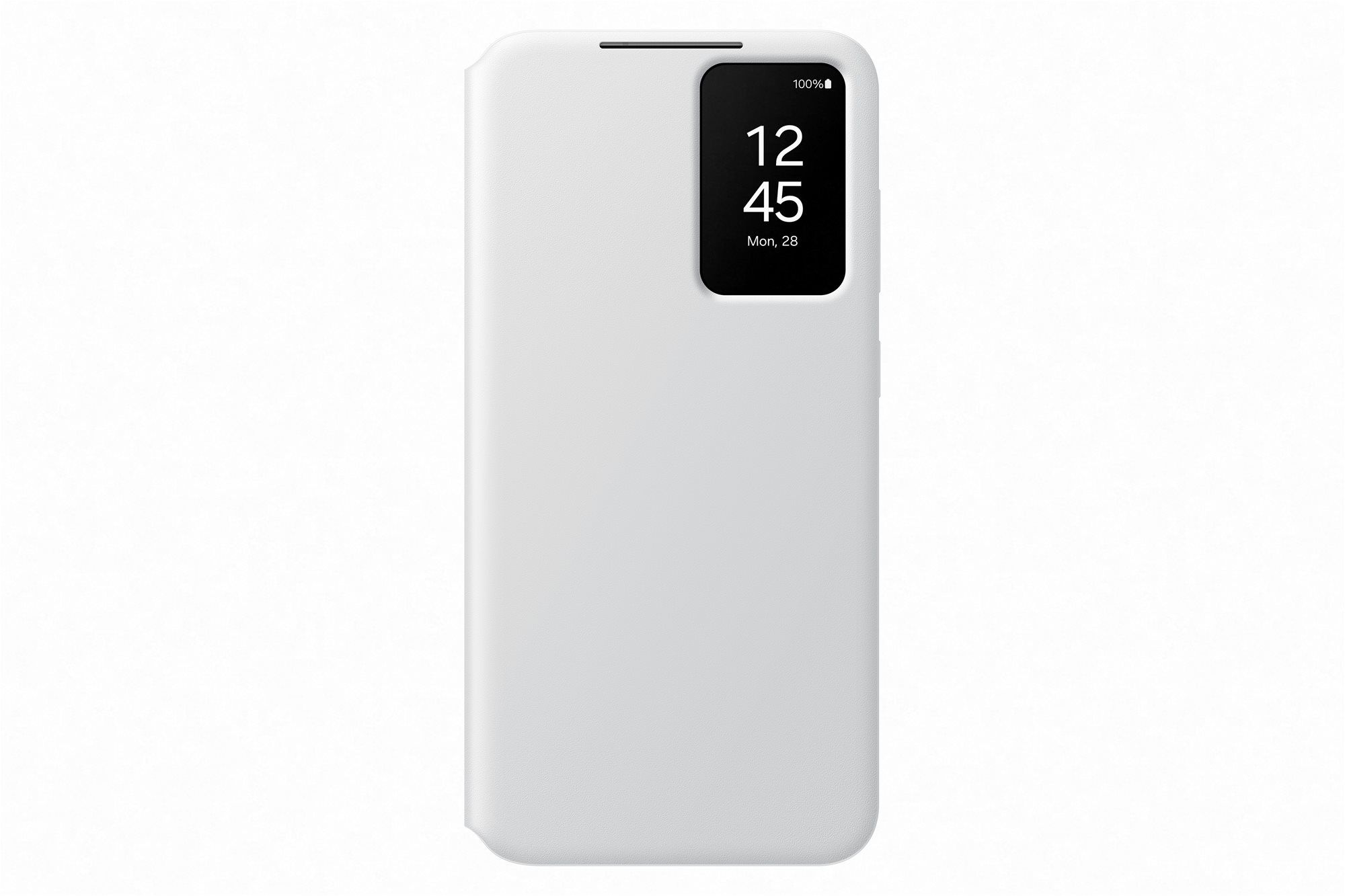 Samsung Galaxy S24 Flip-Hülle Smart View White Handyhülle