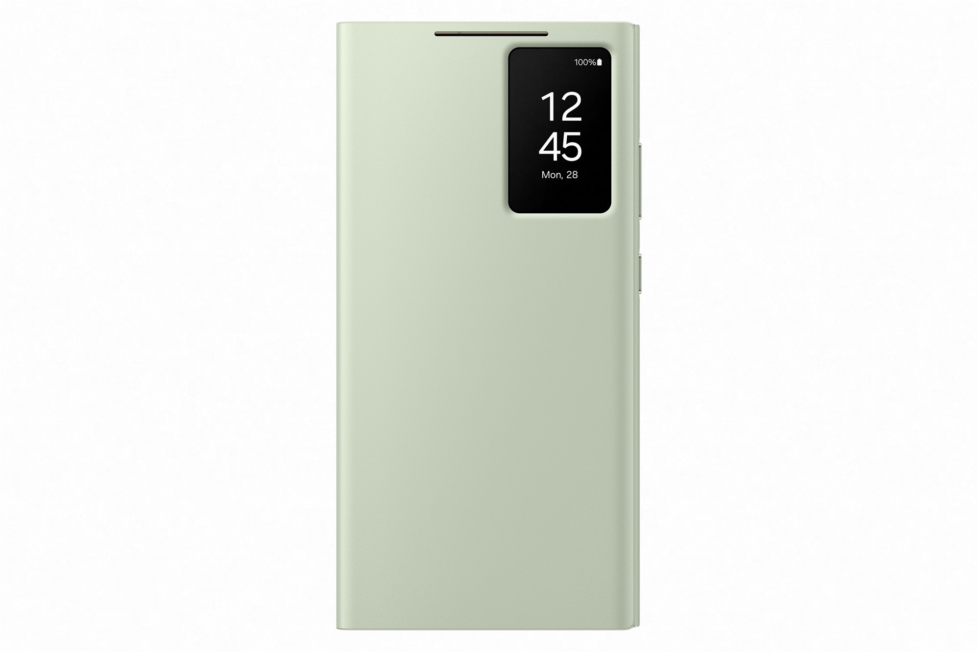 Samsung Galaxy S24 Ultra Flip-Hülle Smart View Light Green Handyhülle