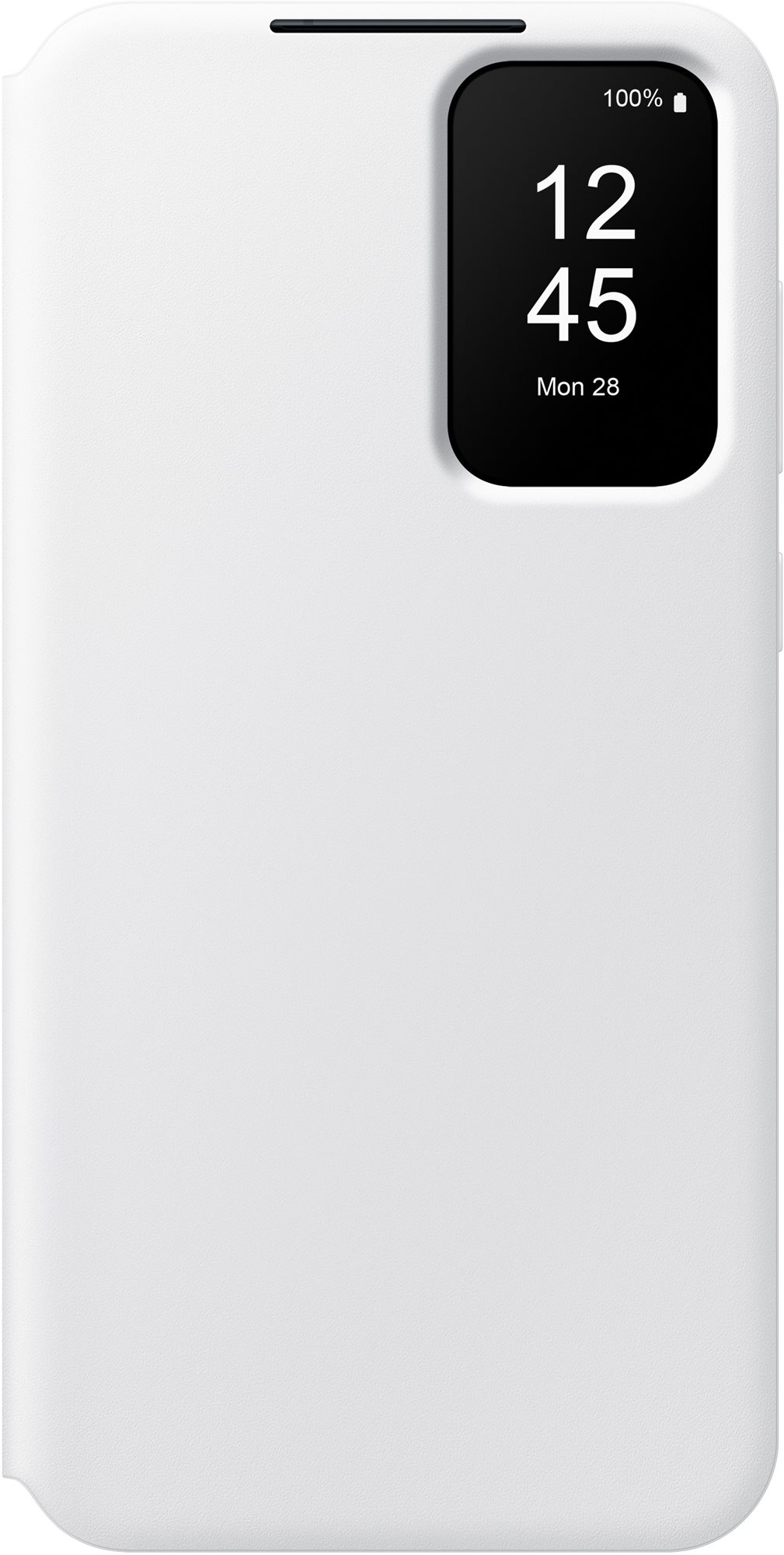 Samsung Galaxy A55 Flip Fall Smart View Weiß Handyhülle