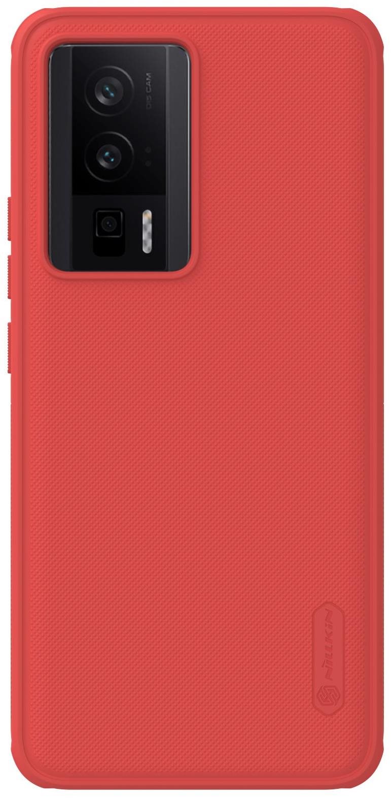 Nillkin Super Frosted PRO Poco F5 Pro 5G piros tok Telefon tok
