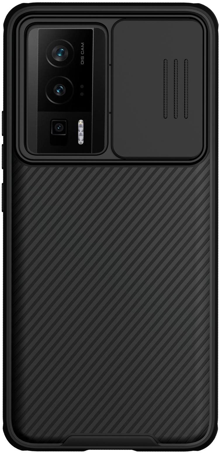 Nillkin CamShield PRO Poco F5 Pro 5G mágneses fekete tok Telefon tok