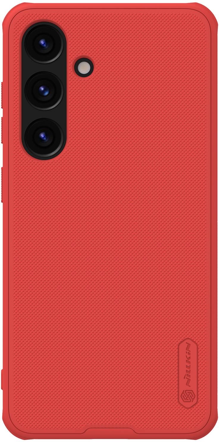 Nillkin Super Frosted PRO Samsung Galaxy S24+ piros tok Telefon tok