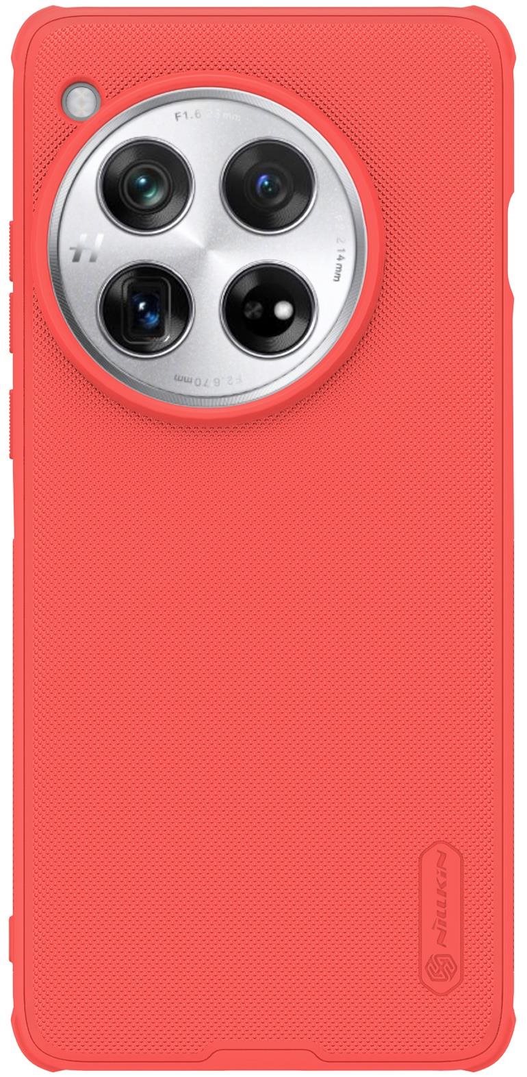 Nillkin Super Frosted PRO Back Cover für das OnePlus 12 Red...
