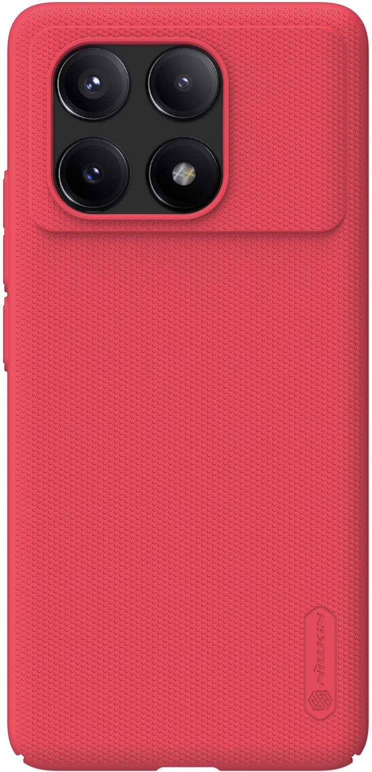 Nillkin Super Frosted Back Cover für das Poco X6 Pro 5G Bright Red...