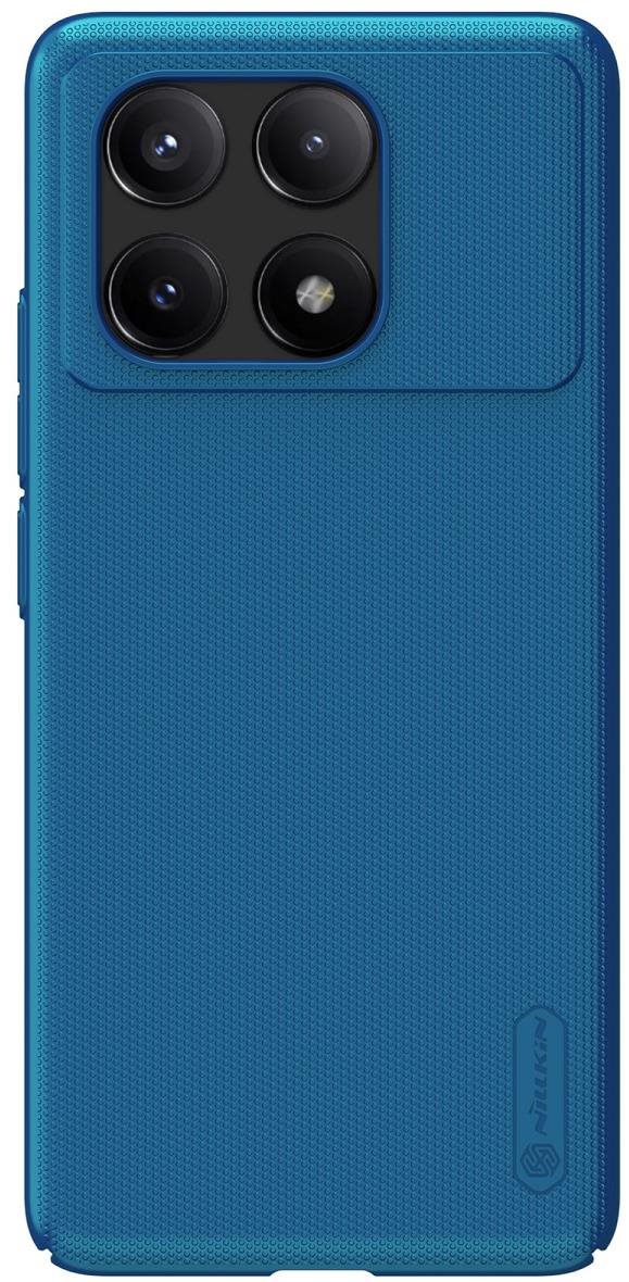 Nillkin Super Frosted Back Cover für das Poco X6 Pro 5G Peacock...