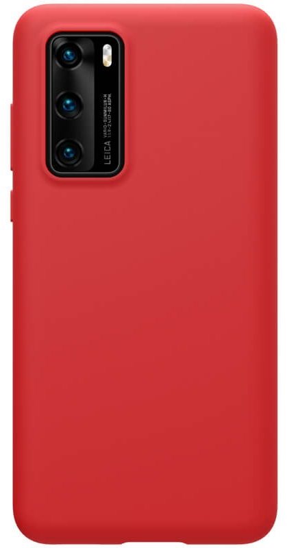 Nillkin Flex Pure TPU Cover for Huawei P40, Red Phone Cover