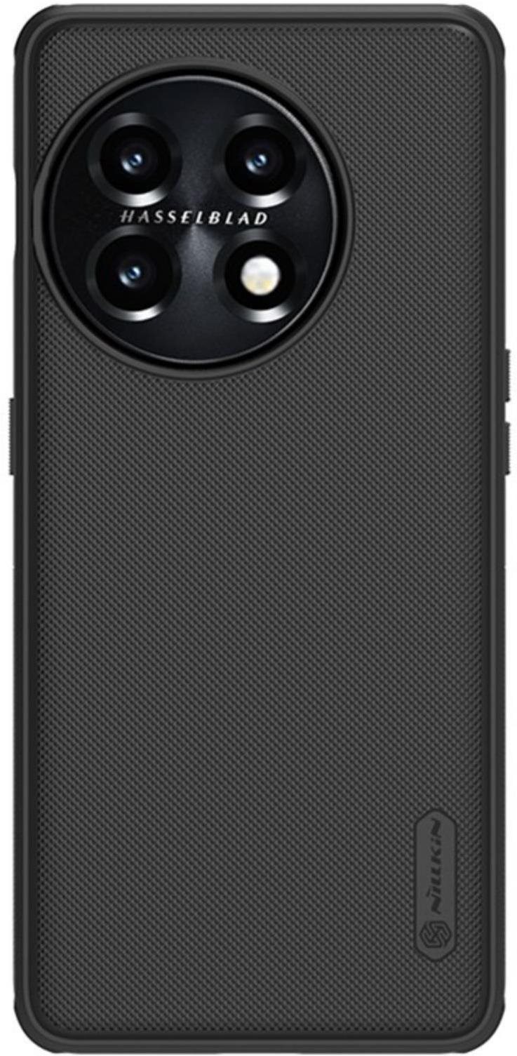 Nillkin Super Frosted PRO OnePlus 11 hátlap tok, fekete Telefon tok