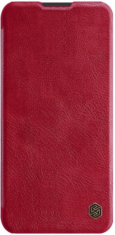 Nillkin Qin Leather Case for Samsung Galaxy A11, Red Phone Case