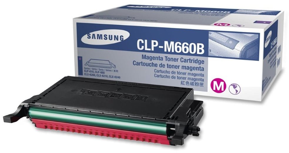 Samsung CLP-M660B Magenta Printer Toner