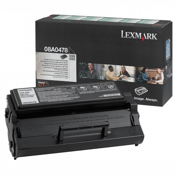 LEXMARK 08A0478 Black Printer Toner