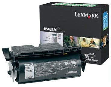 LEXMARK 12A6830 Black Printer Toner