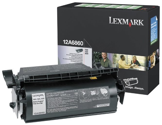 LEXMARK 12A6860 Schwarz Toner