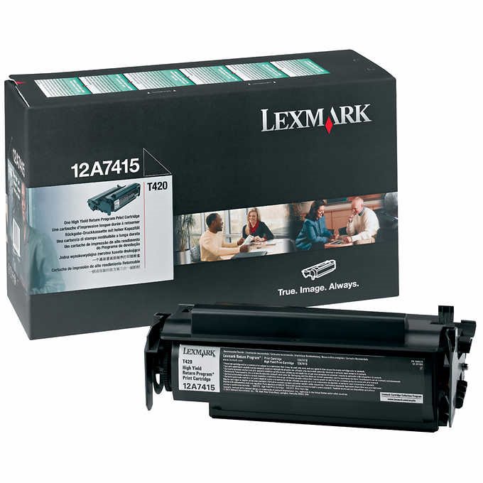 LEXMARK 12A7415 Black Printer Toner