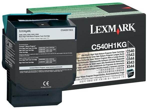 LEXMARK C540H1KG Black Printer Toner