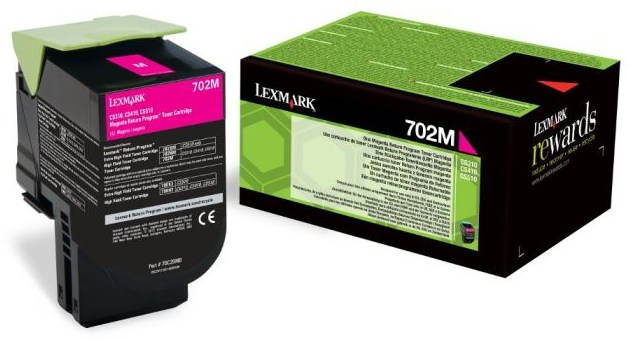 LEXMARK 70C20M0 Magenta Printer Toner