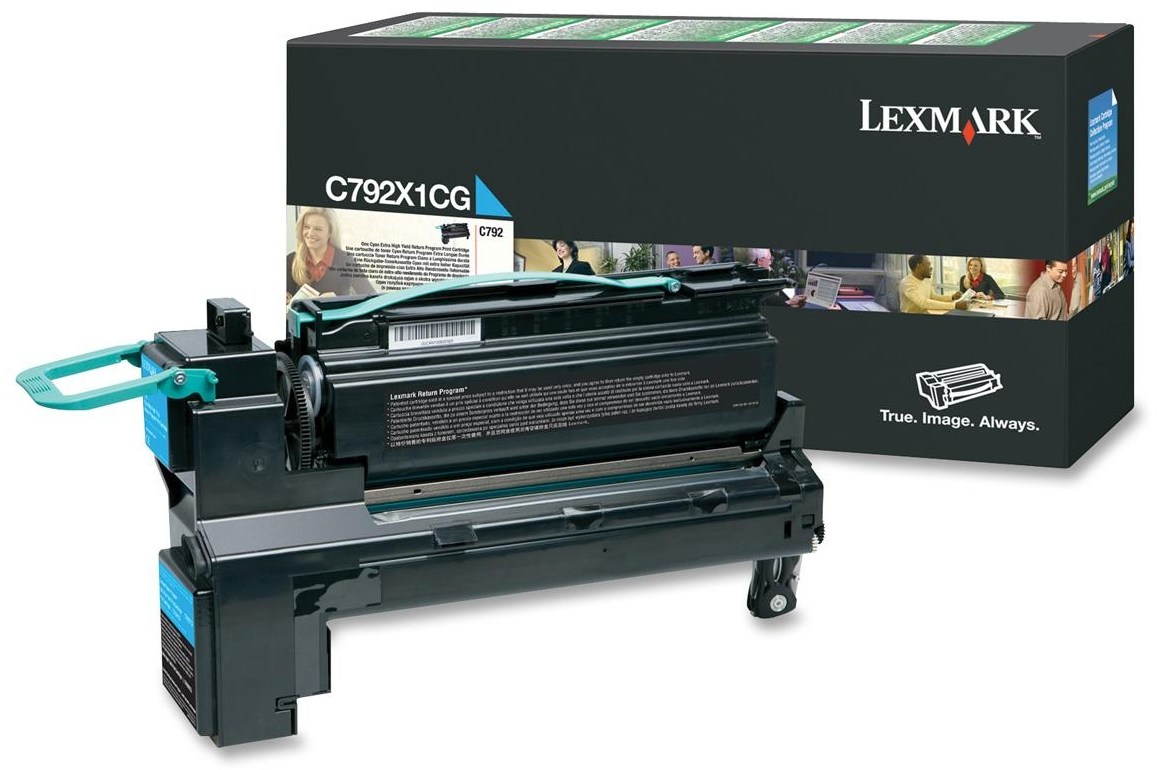 LEXMARK C792X1CG Cyan Printer Toner