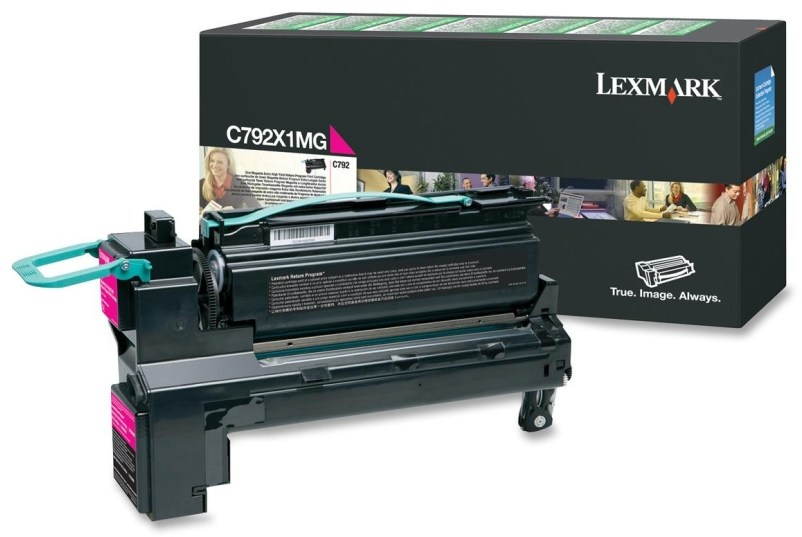 LEXMARK C792X1MG Magenta Printer Toner