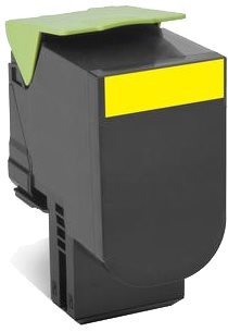 LEXMARK 80C2HY0 jaune Toner