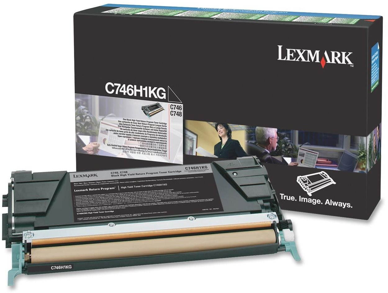 LEXMARK C746H1KG Noir Toner