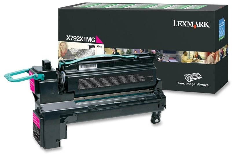 LEXMARK X792X1MG Purple Printer Toner