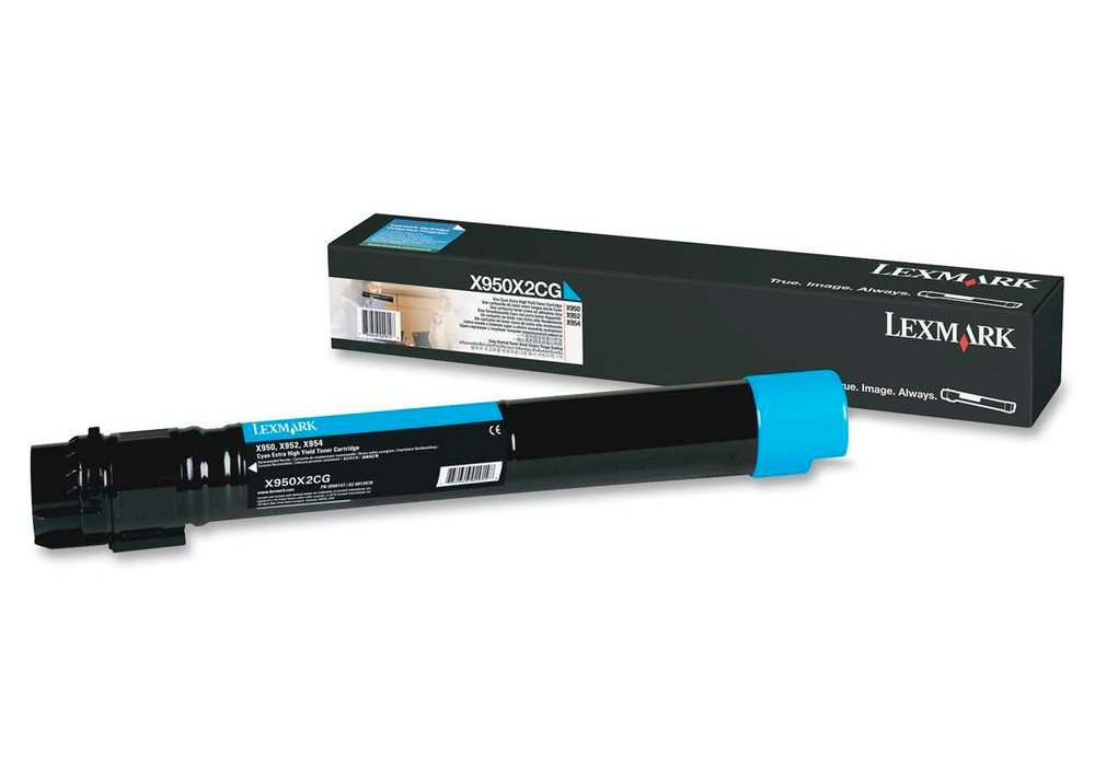 LEXMARK X950X2CG Cyan Printer Toner