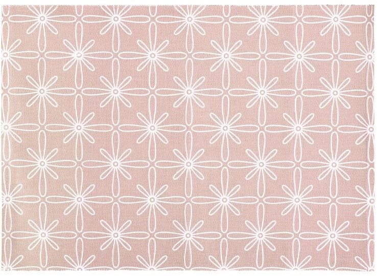 SCANquilt prestieranie MURI kontúry kvietkov béžovo-biele 33 × 45...
