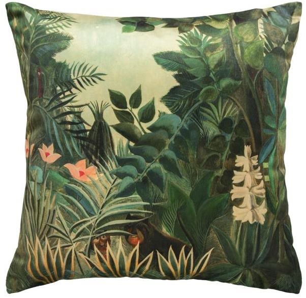 Scanquilt dekoračná obliečka na vankúš Art Velvet rousseau-jungle...