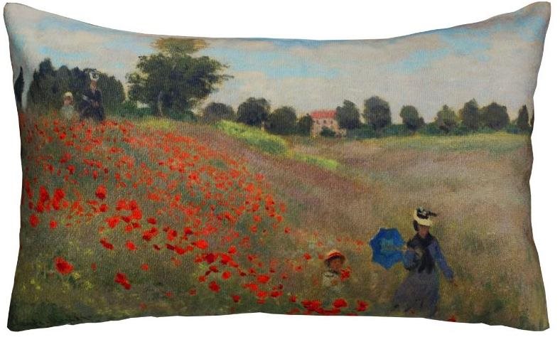 Scanquilt dekoračná obliečka na vankúš Art Velvet monet – pole...