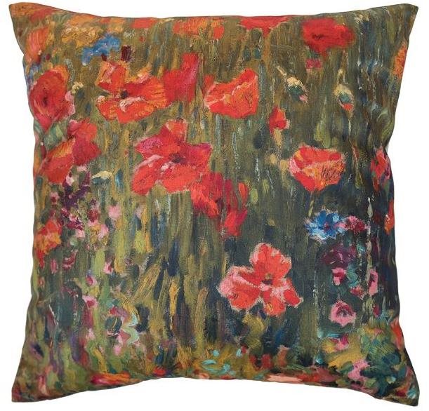 Scanquilt dekoračná obliečka na vankúš Art Velvet vlčie maky...