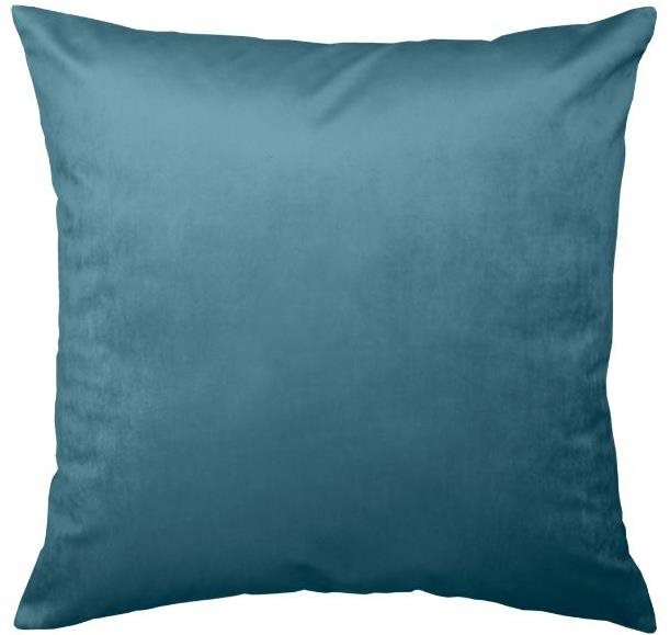 Scanquilt dekoračná obliečka na vankúš Velvet petrolejová Obliečka...