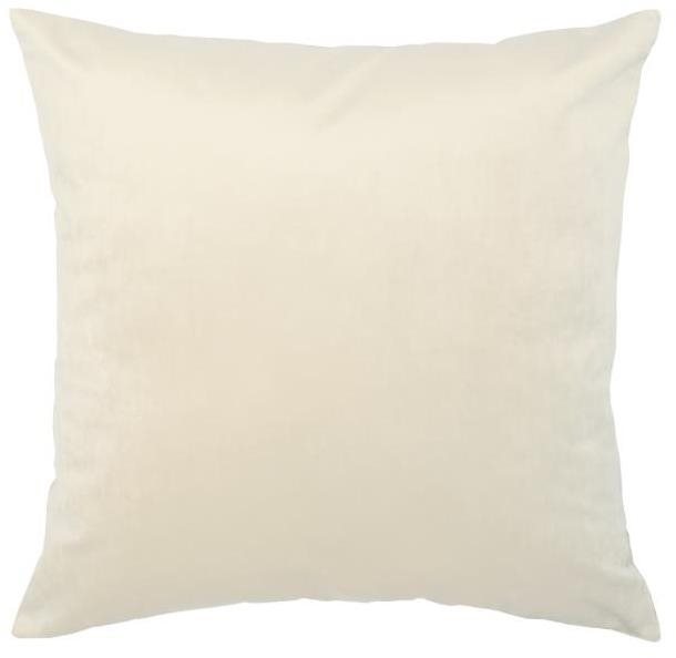 Scanquilt dekoračná obliečka na vankúš Velvet smotanová Obliečka na...