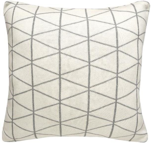 Scanquilt pletená obliečka na vankúš Design geo Obliečka na vankúš