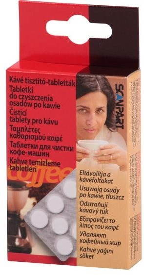 Scanpart Čistiace tablety pre kávovary Čistiace tablety