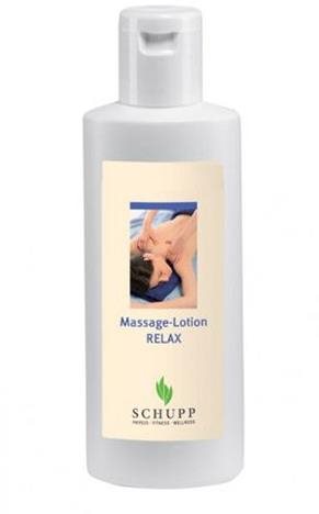 Schupp Masážna emulzia Relax – 200 ml Masážny olej