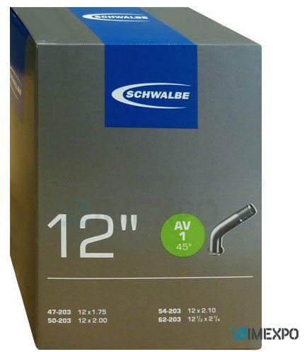 Schwalbe Duša 12" AV1 45/45 Duša na bicykel