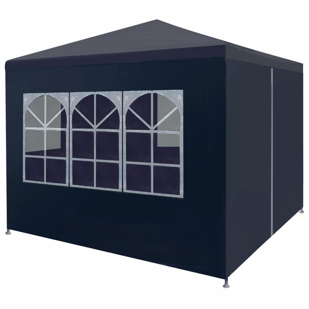 Párty stan 3 × 3 m modrý Párty stan
