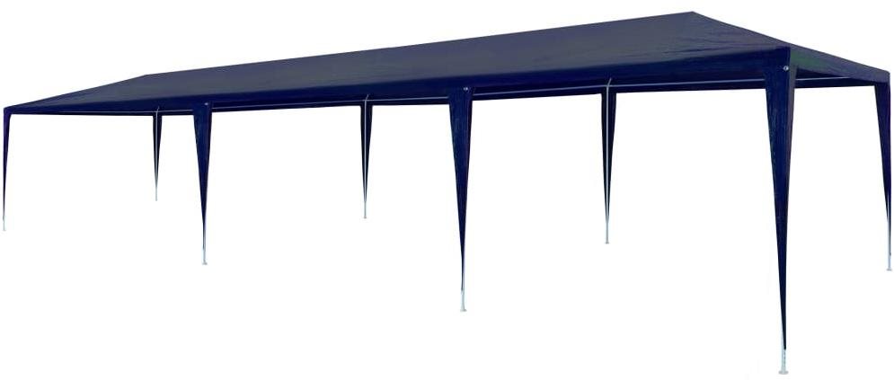 Párty stan 3 × 9 m PE modrý Záhradný altánok