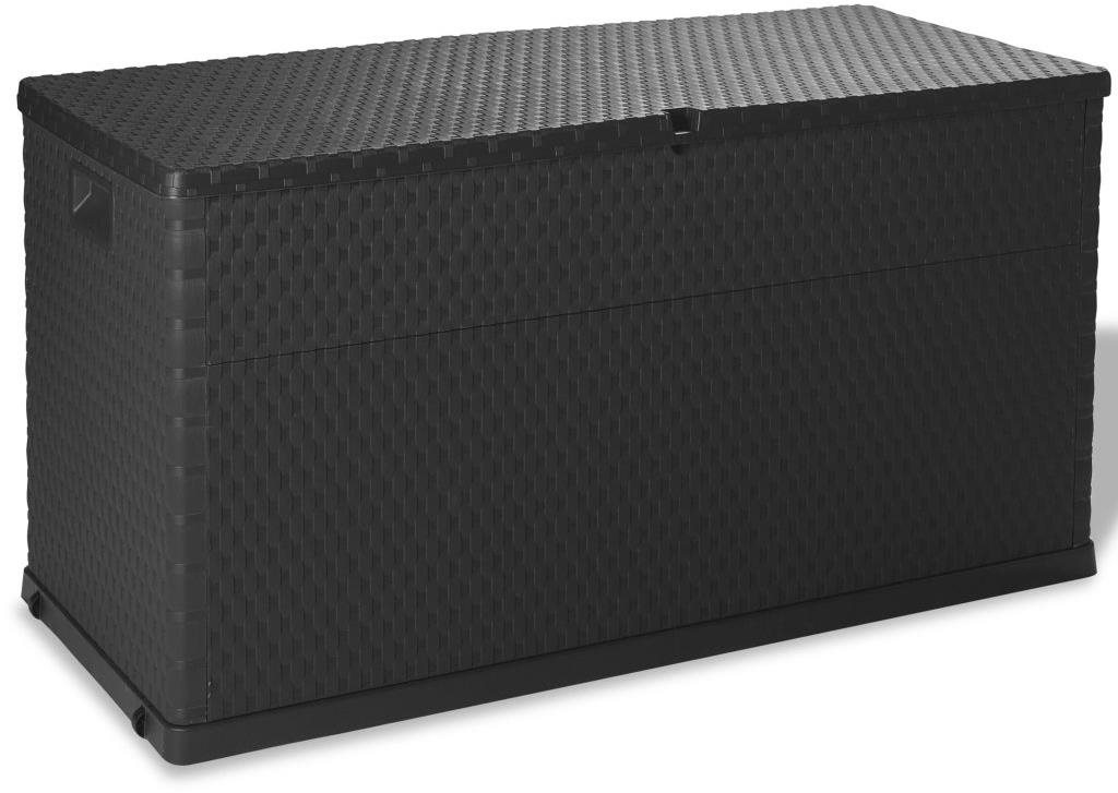 Záhradný úložný box antracitový 120 × 56 × 63 cm Záhradný úložný box