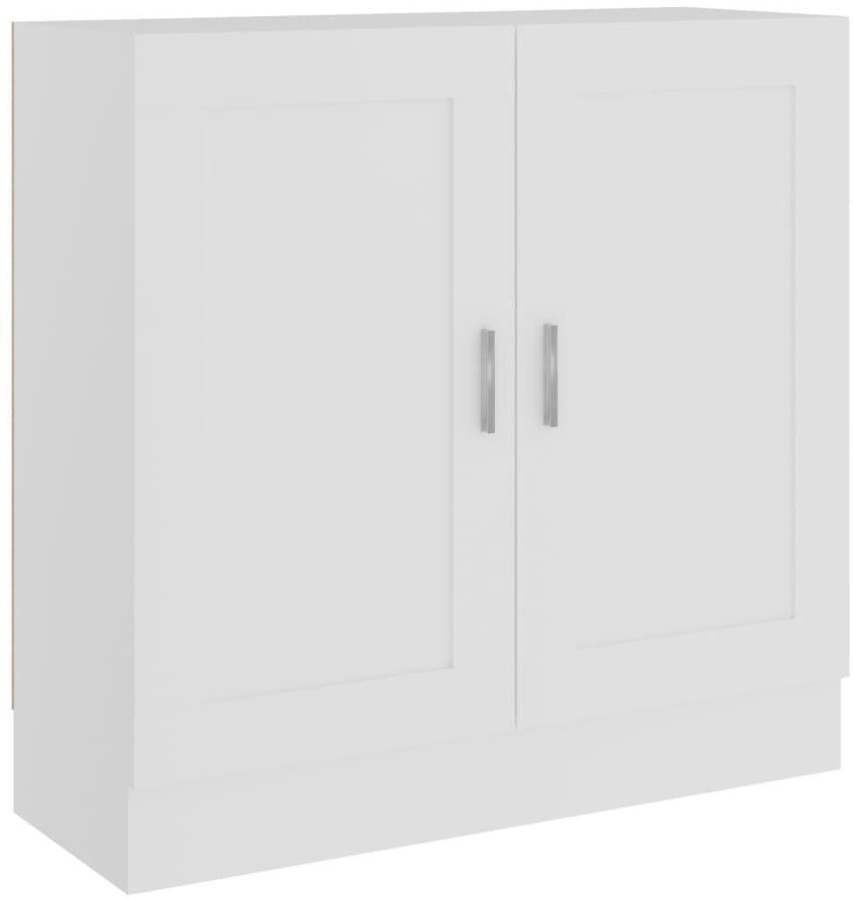 Shumee  bílá 82,5×30,5×80 cm dřevotříska, 802705 Regál