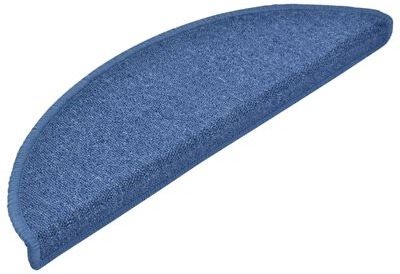 Kobercové nášlapy na schody ,15 ks, modré, 56 × 17 × 3 cm Nášlapy...
